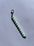 Two-Tone Acrylic Bead Keychains